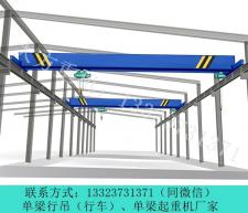 云南仓库用10t双梁行吊 普洱单梁行车行吊厂家